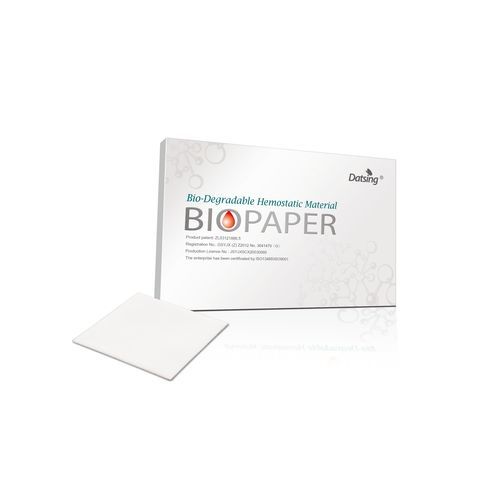 Agente hemostático pad - BIOPAPER® - Beijing Datsing Biotech - neurocirugía / cirugía cardiovascular / cirugía ortopédica