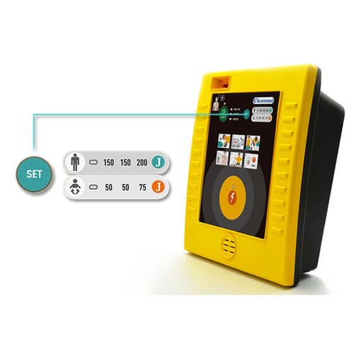Desfibrilador externo automático - A102 - Acoresmed.co.ltd - bifásico / impermeable