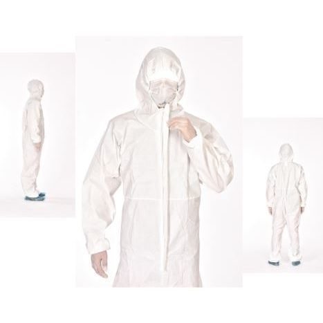Equipo de protección individual sanitario unisex - 5B/6B - Sirmar Medikal Tekstil - blanca