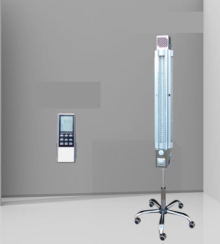 Lámpara germicida - GARA 5x30WK/M - NEOMED - médica / UVC / con ruedas