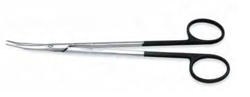 Tijera de cirugía - PS7643-18 - Tritone - para humanos / curvada