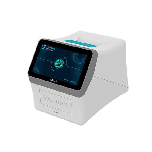 Analizador POC de inmunoanálisis por fluorescencia - DISKFLU - Chengdu Vacure Biotechnology Co., Ltd - para enfermermedades infecciosas / de suero / por plasma