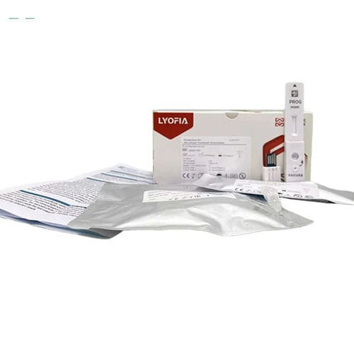 Kit de prueba de progesterona - LYOFIA® - Chengdu Vacure Biotechnology Co., Ltd - de embarazo / de ovulación / de hormona luteinizante