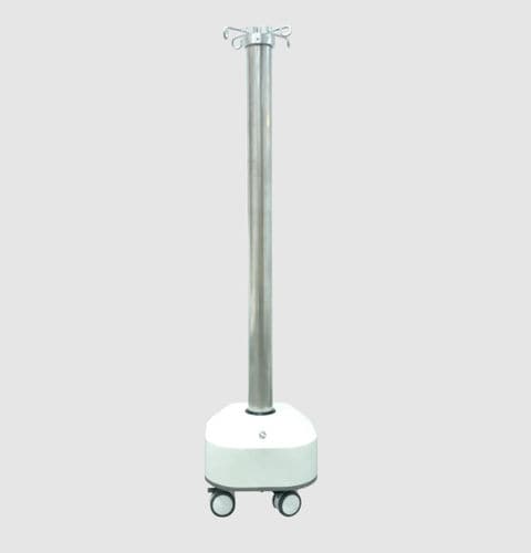 Portasueros con ruedas - Beijing Delta Medical - 4 ganchos