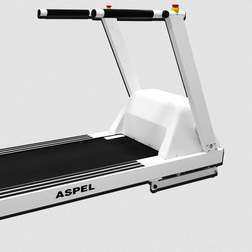 Cinta de correr con baranda - ASPEL Medical Treadmill - con inclinación