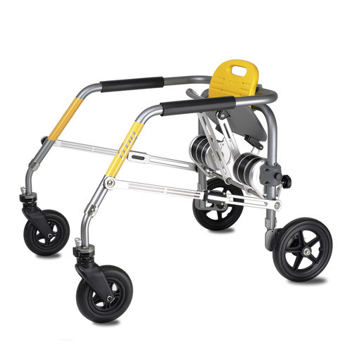 Andador con ruedas con 4 ruedas - FROG M2-X - Voyar - pediátrico / marco de aluminio / con asiento