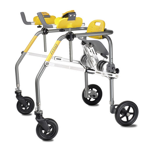Andador con ruedas con 4 ruedas - FROG L1-X - Voyar - pediátrico / marco de aluminio / con asiento