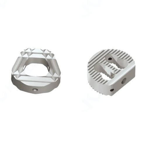 Caja intersomática cervical - T682 - Kangli Medical - vía anterior / de titanio
