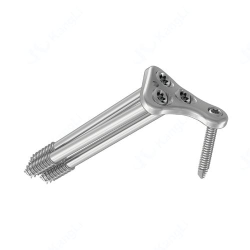 Placa de compresión para fémur - T4425 - Kangli Medical - porción distal / porción proximal / bloqueada