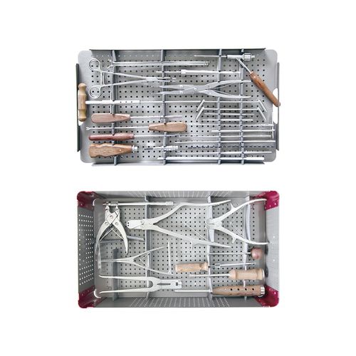 Kit de instrumentos para cirugía del raquis - 93219901 - Kangli Medical - para osteosíntesis del raquis