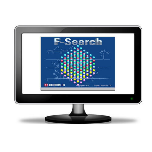 Software de análisis - F-Search System Ver. 3.7 - FRONTIER LAB - para la investigación / para espectrometría