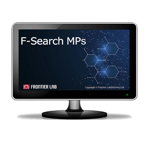 Software de análisis - F-Search MPs 2.0 - FRONTIER LAB - de calibración / para espectrometría de masa / de cromatografía