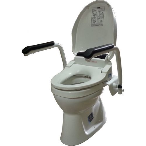 Barra de apoyo para cuarto de baño - Santy - Attris - para inodoro / abatible