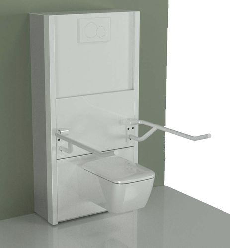 Elevador de inodoro para cuarto de baño - STV - Attris - abatible / de pared / eléctrico