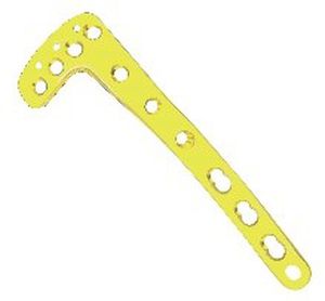 Placa de compresión para tibia - SDP-61 - Chongqing FWS Medical Devices - porción proximal / lateral / bloqueada