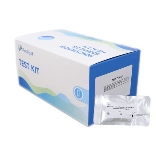 Kit de prueba para enfermedades cardiovasculares - Poclight - de troponina cardíaca T / de suero / por plasma