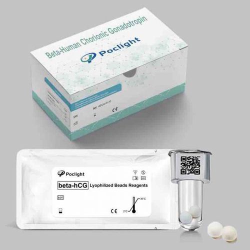 Kit de prueba de β-hCG - Poclight - para enfermermedades infecciosas / de fertilidad / de suero