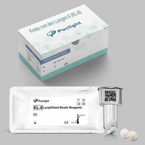 Kit de prueba de cáncer de pulmón - KL-6 - Poclight - de suero / por plasma / por inmunoquimioluminiscencia