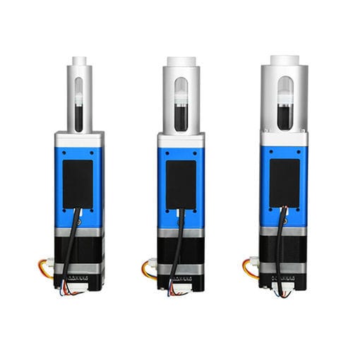 Bomba de jeringa industrial - MiNi SY-04 - NANJING RUNZE FLUID CONTROL EQUIPMENT CO., LTD. - 1 vía / programable