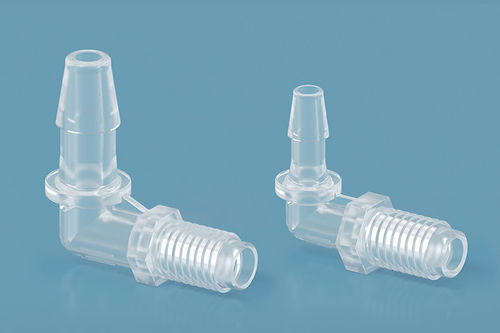 Adaptador para dispositivos médicos - LWZ-016-PP - NANJING RUNZE FLUID CONTROL EQUIPMENT CO., LTD. - acodado / de polipropileno