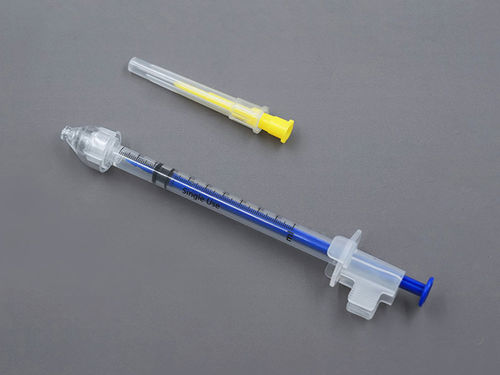 Jeringa de plástico - Shijiazhuang Xinfuda Medical Packaging Co., Ltd. - de caucho / desechable / de seguridad