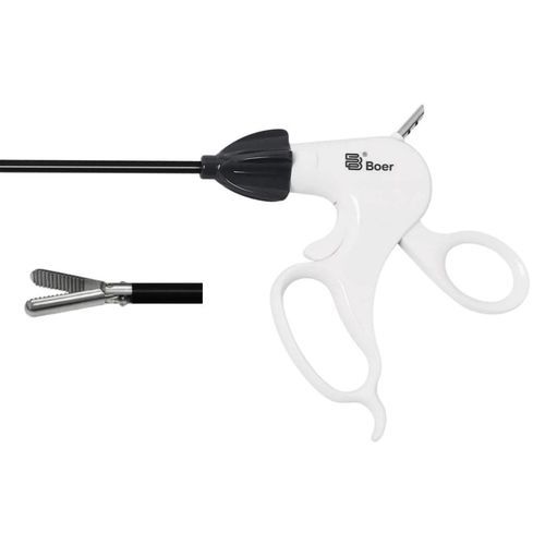 Pinza para laparoscopia - B0437-/B0438-/B0487-/B0488-Serie - Hangzhou Boer Medical Instrument - de agarre / desechable / atraumática