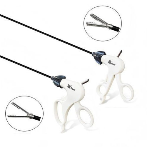 Pinza para laparoscopia - Clinch - Hangzhou Boer Medical Instrument - de agarre / fenestrada / desechable