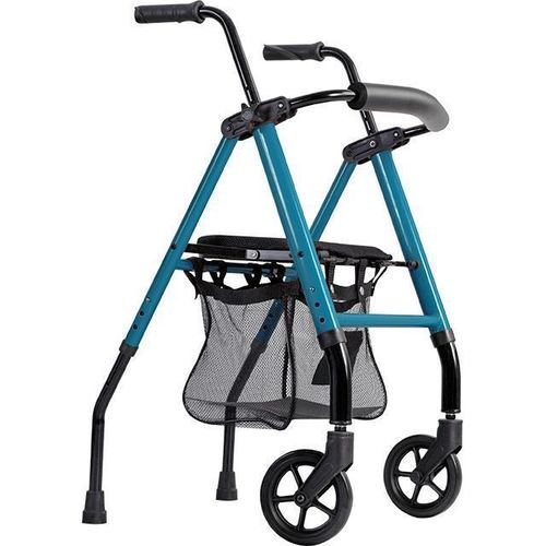Andador con ruedas con 2 ruedas - ZW8263L - Shenzhen Zuowei Technology - marco de aluminio / con canasta / plegable