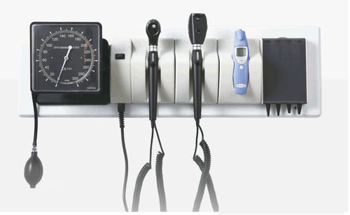 Estación de diagnóstico otoscopio - HS-S100 - Zhejiang Honsun Medical Technology - oftalmoscopio