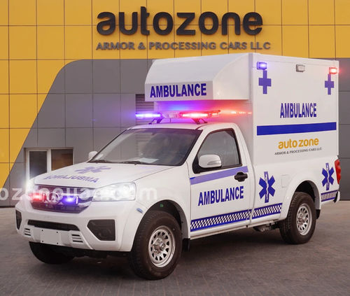 Ambulancia con cuerpo modular independiente - GWM - AUTO ZONE ARMOR AND PROCESSING CARS L.L.C - con oxigenoterapia / diésel / mecánica