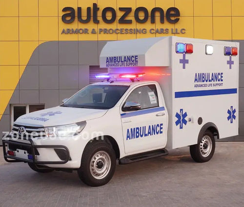 Ambulancia con cuerpo modular independiente - 2GD-FTV - AUTO ZONE ARMOR AND PROCESSING CARS L.L.C - con oxigenoterapia / diésel / mecánica