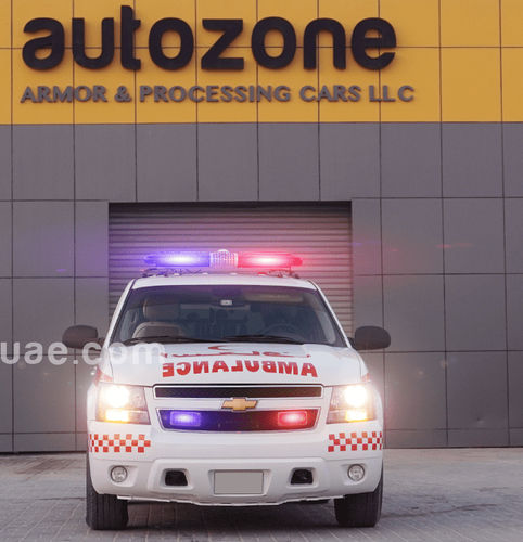 Ambulancia con oxigenoterapia - Tahoe - AUTO ZONE ARMOR AND PROCESSING CARS L.L.C - 4x4 / automática