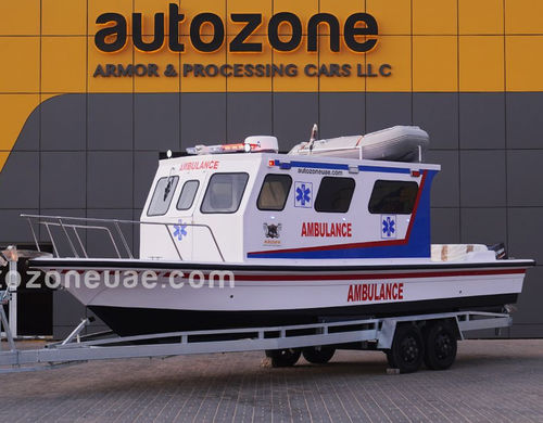 Ambulancia de salvamento - 31 - AUTO ZONE ARMOR AND PROCESSING CARS L.L.C - barco / automática