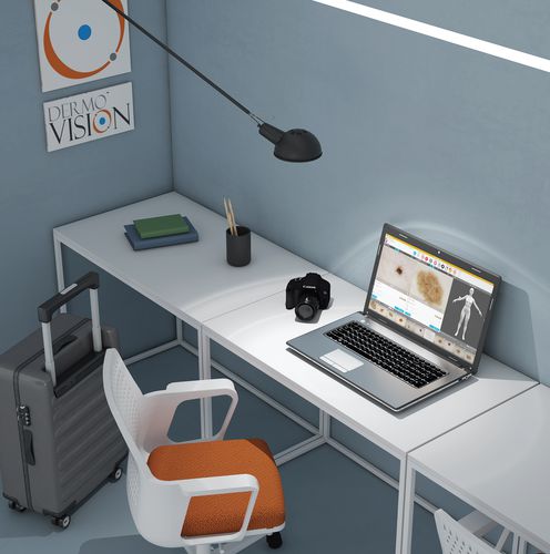 Dermatoscopio de vídeo - DERMOVISION MOBILITY - Tre T Medical Group - LED blanca / para PC / Full HD