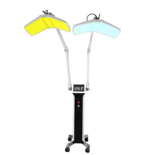Lámpara de fototerapia rejuvenecimiento de la piel - TB-L05D - Guangzhou T&B Beauty Equipment - tratamiento del acné / con ruedas / de luz azul