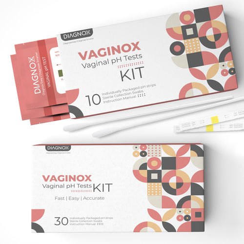 Tira de prueba para enfermermedades infecciosas - Vaginox   - Diagnox Health - de pH vaginal / de vaginosis bacteriana / de pH