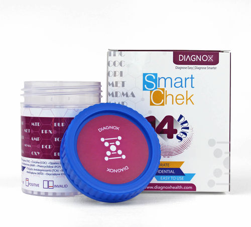 Prueba rápida de estupefacientes - Smart Chek - Diagnox Health - de marihuana / de anfetamina / de cocaína