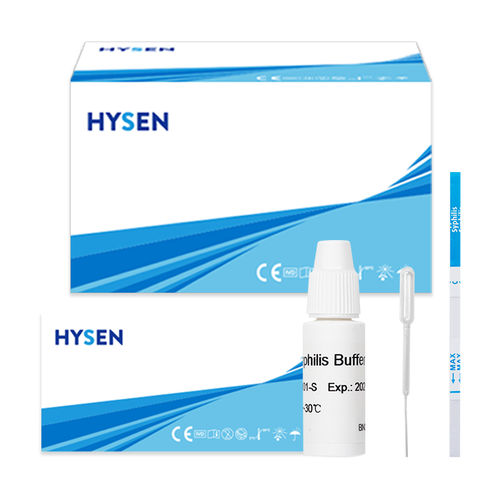 Prueba rápida de sífilis - HYSEN HANGZHOU BIOTECH - para anticuerpos / de IgG / de IgM