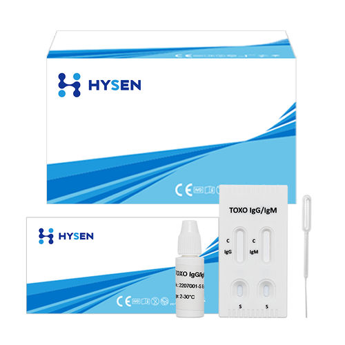 Prueba rápida de toxoplasmosis - HFTM-302 - HYSEN HANGZHOU BIOTECH - para anticuerpos / de IgG / de IgM