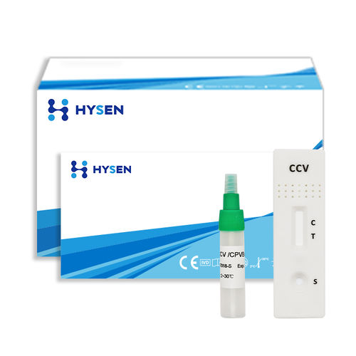 Prueba rápida veterinaria - CCV - HYSEN HANGZHOU BIOTECH - para cánidos / para antígenos / de coronavirus