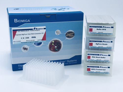 Kit de reactivos en solución - Express MgPure - Biomiga, Inc. - para PCR / para purificación de ARN / para COVID-19