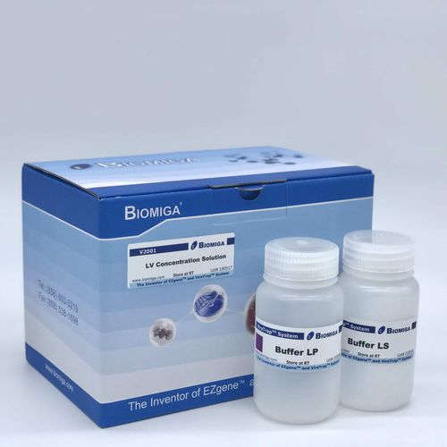 Reactivo solución tampón - V2001 - Biomiga, Inc. - para concentración de ARN / líquido / para virus