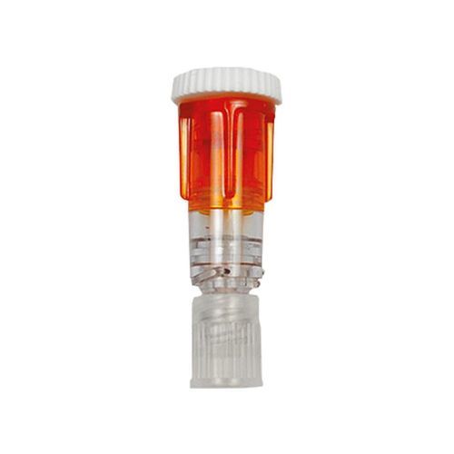 Conector para perfusión con filtro para prevenir la contaminación de partículas - EL601 - Cair LGL SA - con protección contra la luz / recto / LUER®-lock