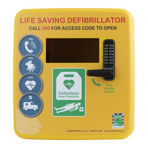 Armario para desfibrilador - 4000  - Defib Store Ltd - de seguridad / con puerta / de pared