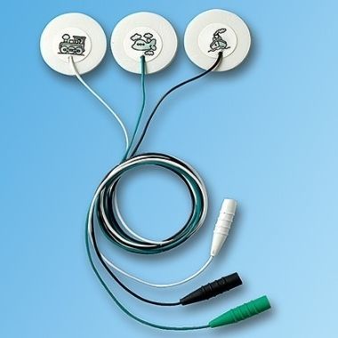 Electrodo ECG pad - RT 30 LWF - Ceracarta - de monitorización