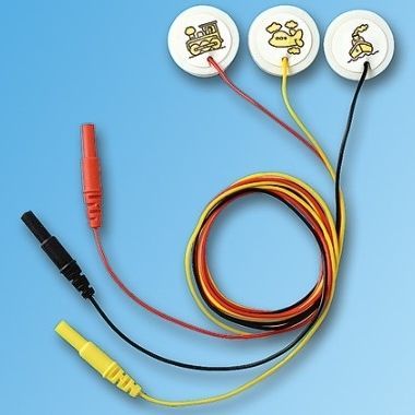 Electrodo ECG pad - RE 22 LWS - Ceracarta - de monitorización