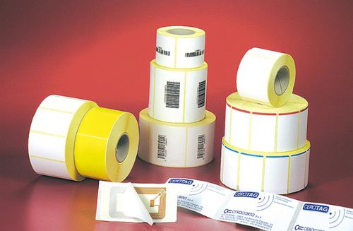 Rollo de etiquetas para tubos de ensayo - Ceracarta - para bolsas de sangre / RFID