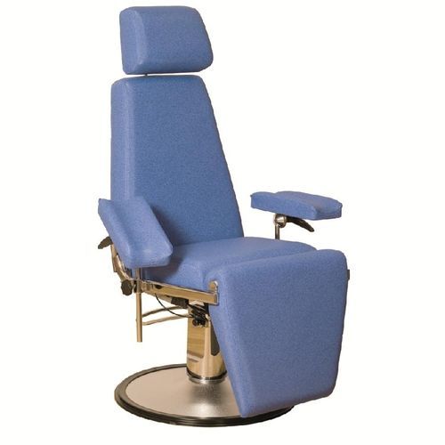 Sillón para extracción de sangre hidráulico - 3105/1 - VOG MEDICAL - de 3 secciones / de altura variable / con reposapiernas