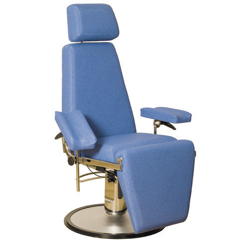 Sillón para extracción de sangre hidráulico - 3105/2 - VOG MEDICAL - de 3 secciones / de altura variable / con reposapiernas