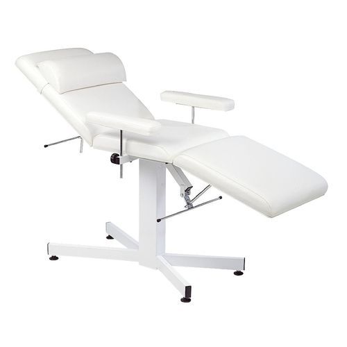 Sillón de reconocimiento cuidados de estética - 68/0 - VOG MEDICAL - hidráulico / con respaldo regulable / con reposapiernas